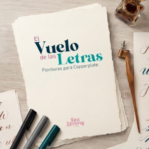 El Vuelo de las Letras: Florituras para Copperplate — Avanzado